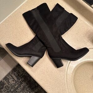 Nordstrom Rack Elegant Black Below The Knee Boots